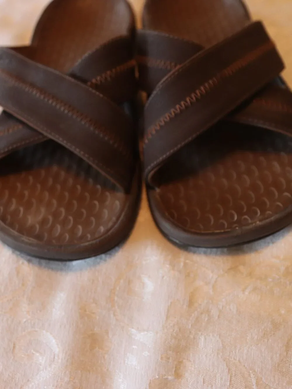Vionic Men's Adam Sandals Size 10 Brown